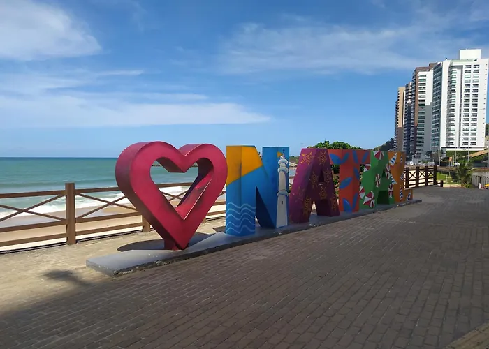 Confortavel Apartamento De 2 Quartos Para 5 Pessoas, Totalmente Mobiliado, Com Wifi E Netflix, Localizado A Uma Quadra Do Calcadao Da Praia De Ponta Neg,Ra, Predio Com Piscina, Churrasqueira E Portaria Virtual E Eletronica 24 Horas